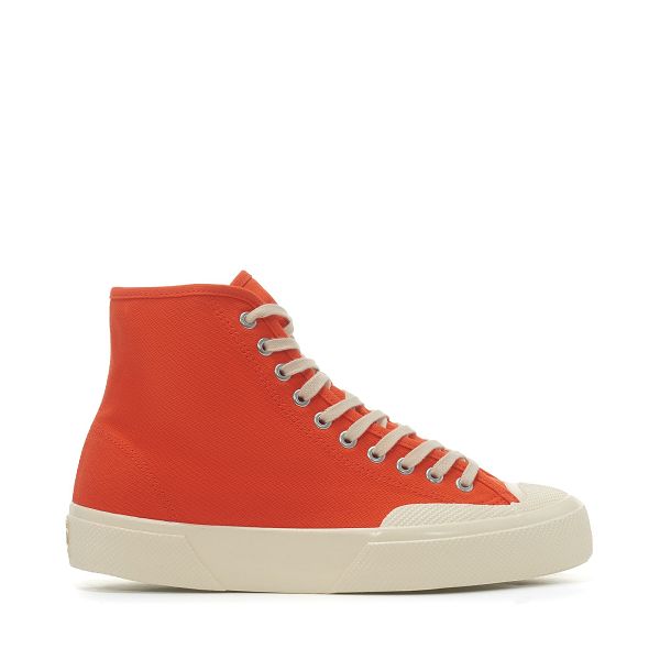 Superga 2433 Red High Top Sneakers - Men's Sneakers USA | US2733628